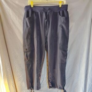 Women's Cargo Jogger Pants with Drawstring Waist